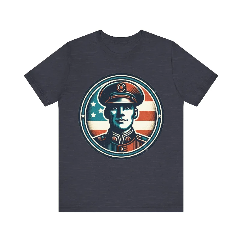 American Army Man Logo T-Shirt Attire Sale