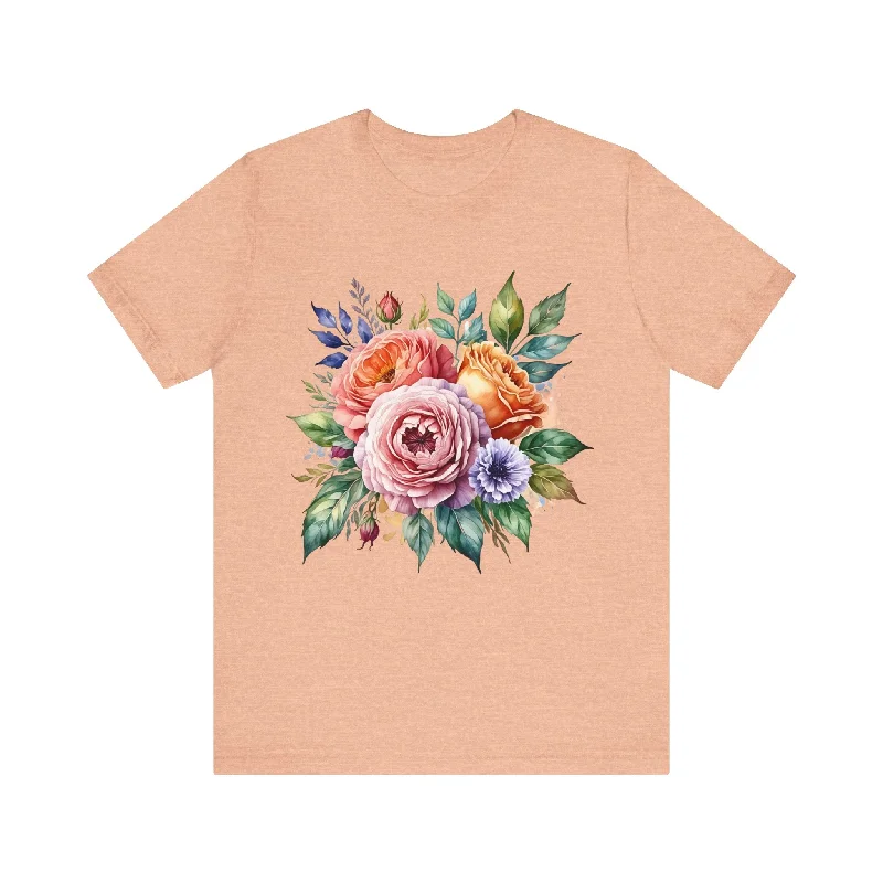 Beautiful Flowers T-Shirt Everyday Glamour