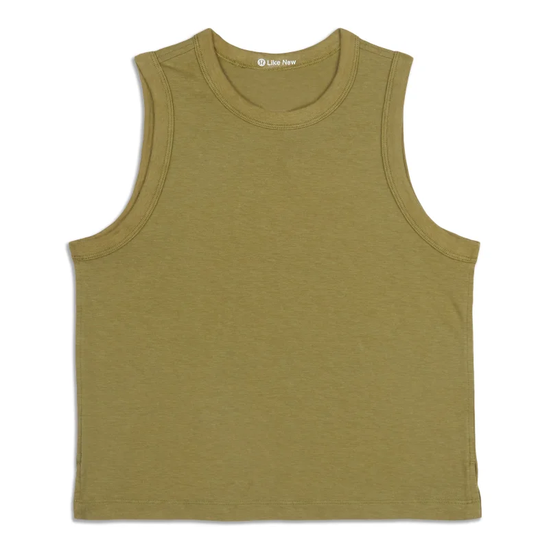 Classic-Fit -Blend Tank Top Sale Seasonal Fashion