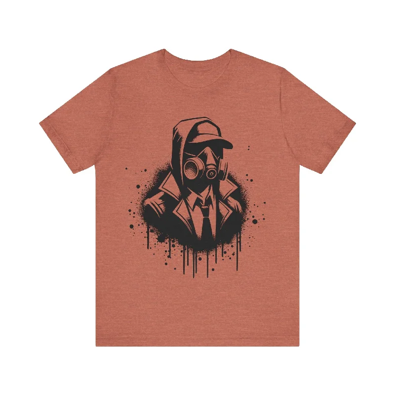 Gas Mask Soldier Logo T-Shirt Unbeatable Prices