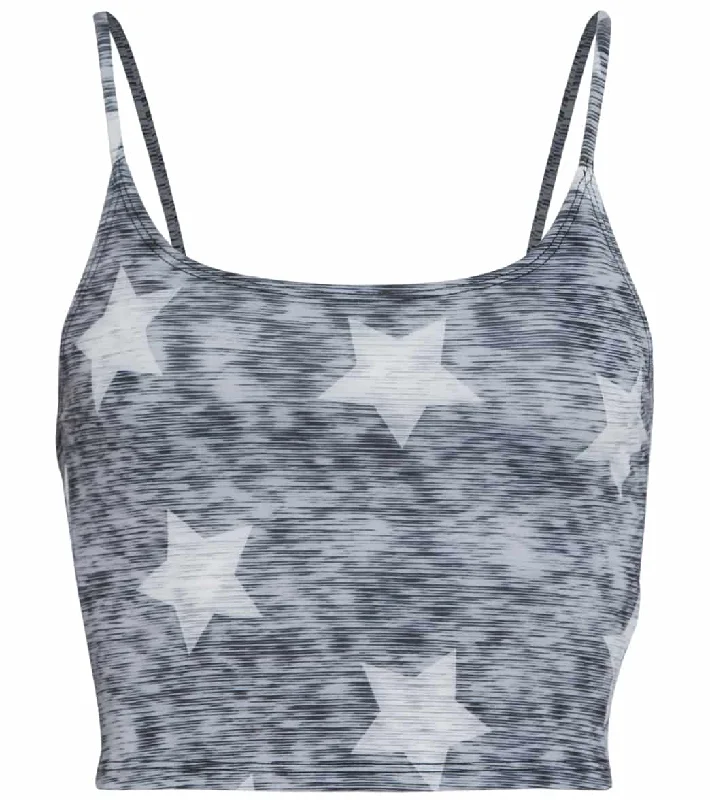 Onzie Belle Cami Yoga Crop Heathered Star Discover Promotions