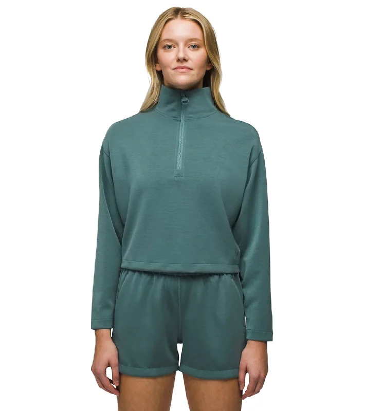 prAna Shea Half Zip Playful Elegance