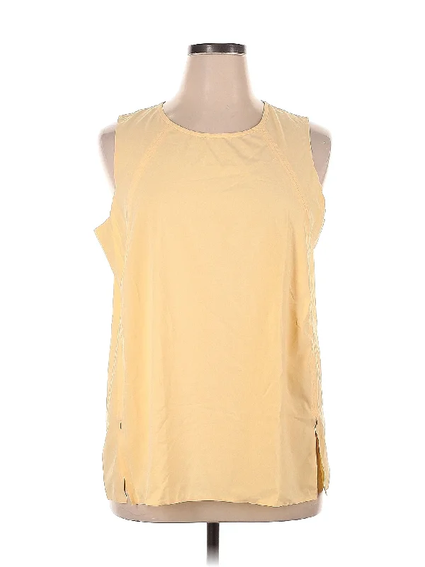 Sleeveless T Shirt Casual Chic