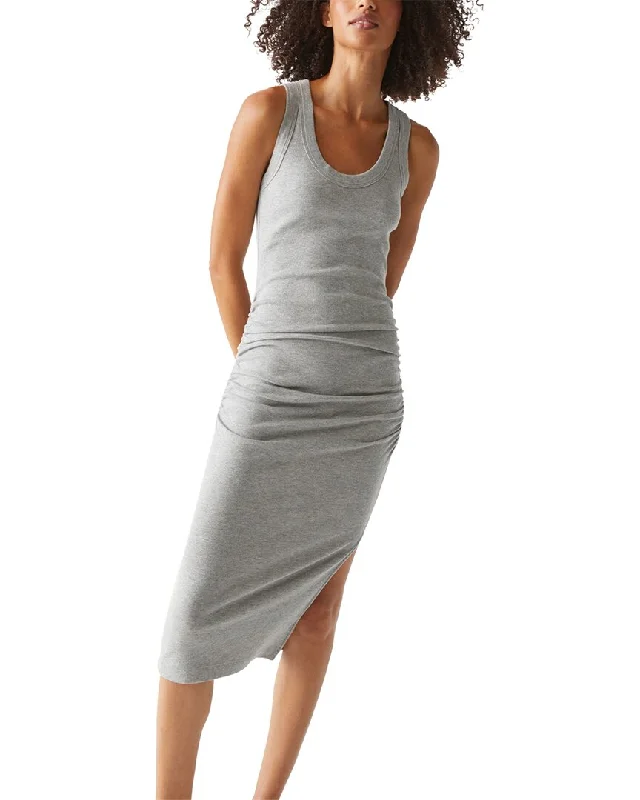 Michael Stars Ulla Scoop Neck Midi Dress Trend Driven Wardrobe