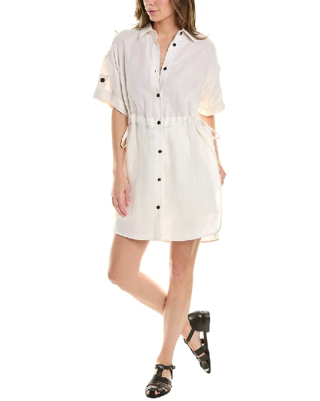 Peserico Linen Shirtdress Casual Chic