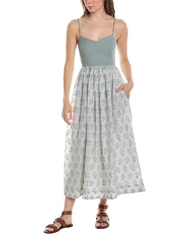 THE GREAT The Camelia Maxi Dress Trendy Threads