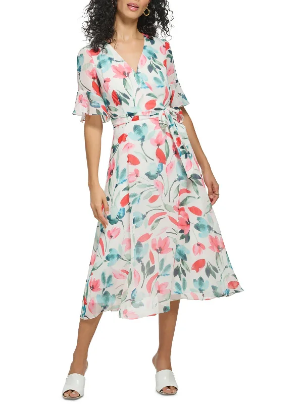 Womens Floral Print Sundress Limited Styles