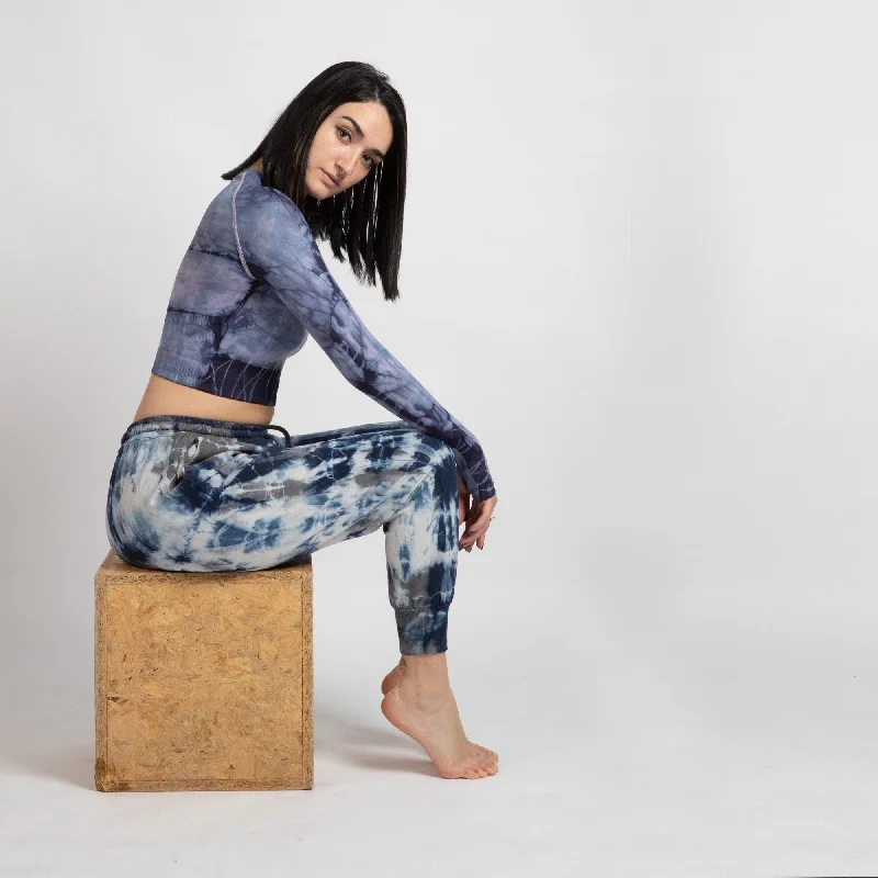 DYED JOGGER PANTS - Blue Early Access To Art Deco Styles Sale