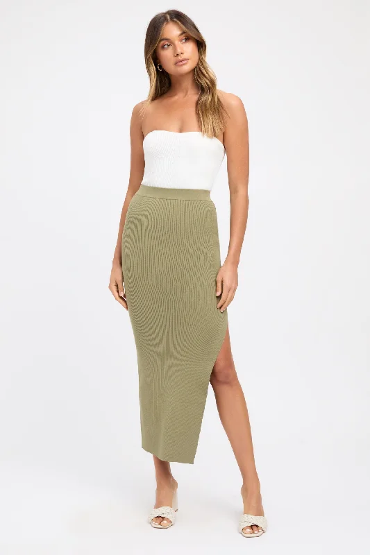 Lola Split Midi Skirt Exclusive Sale