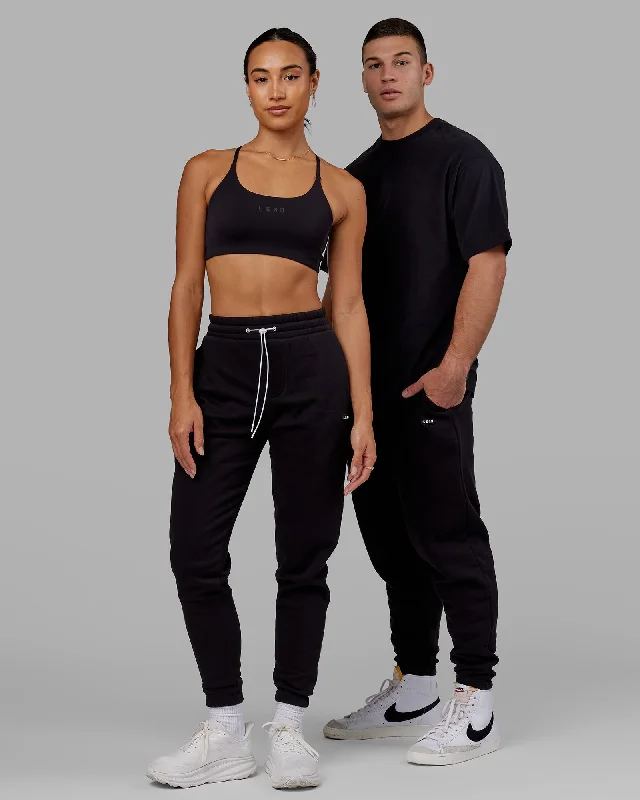 Unisex Capsule Joggers - Black Stylish Spring Fashion