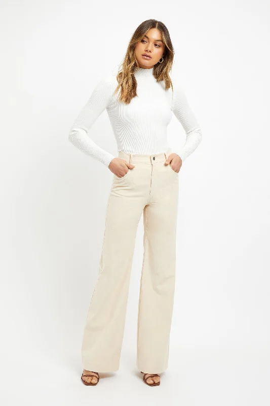 Wide Leg Cord Pant Current Trends